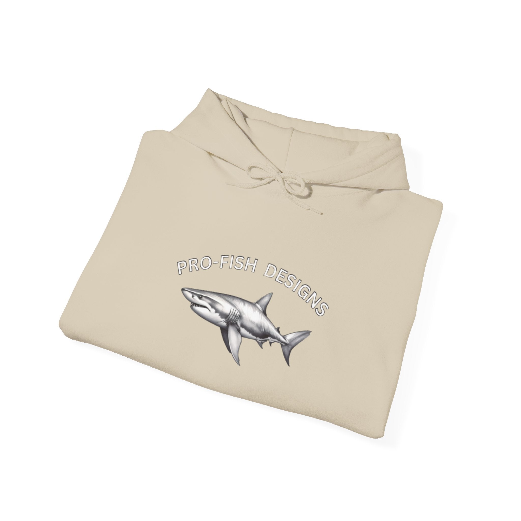Shark & Cards Hoodie — Pro-Fish Designs “Gamble Everyday” Graphic Hooded Sweatshirt
