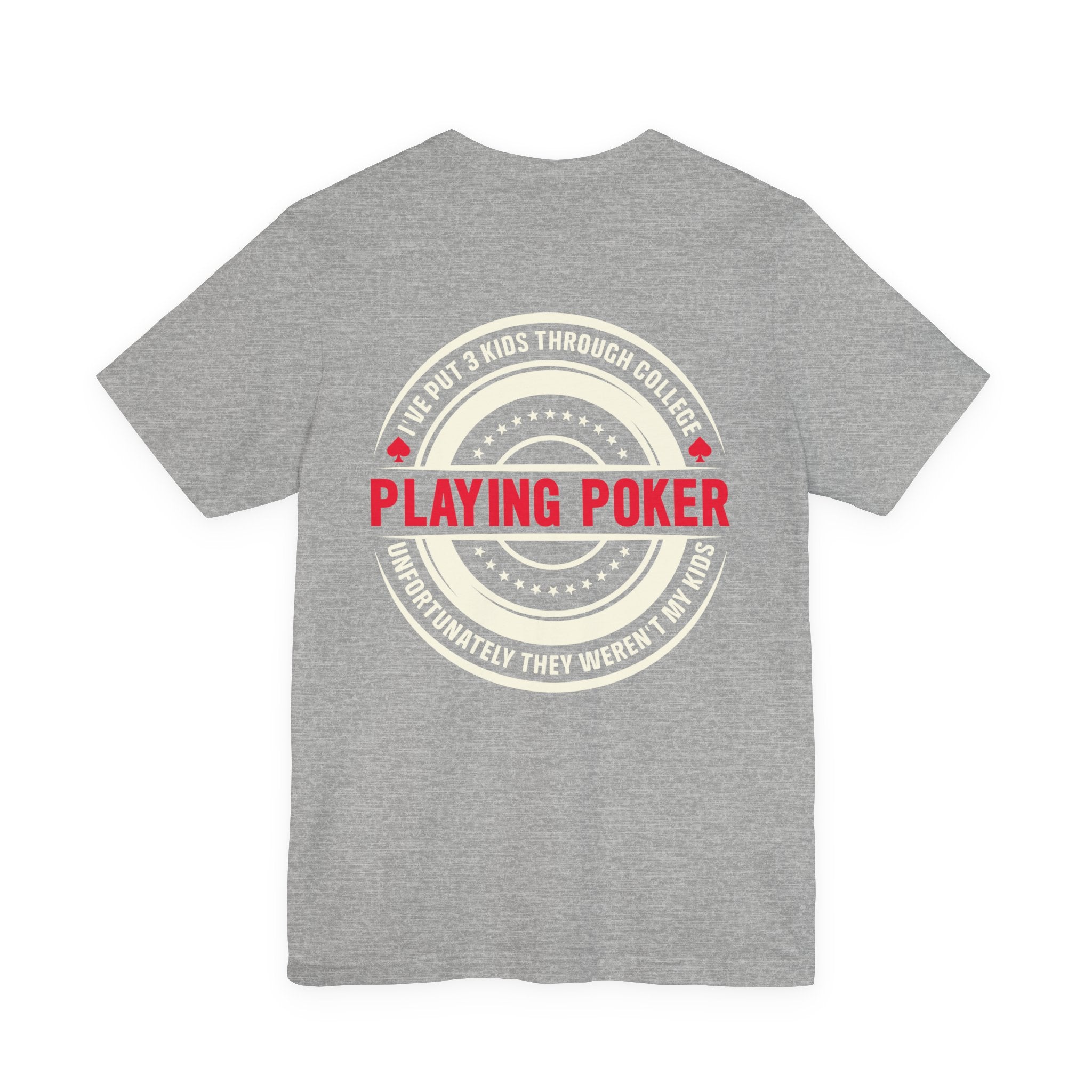 Funny Poker Addiction Quote T-Shirt — Poker Addict Tee