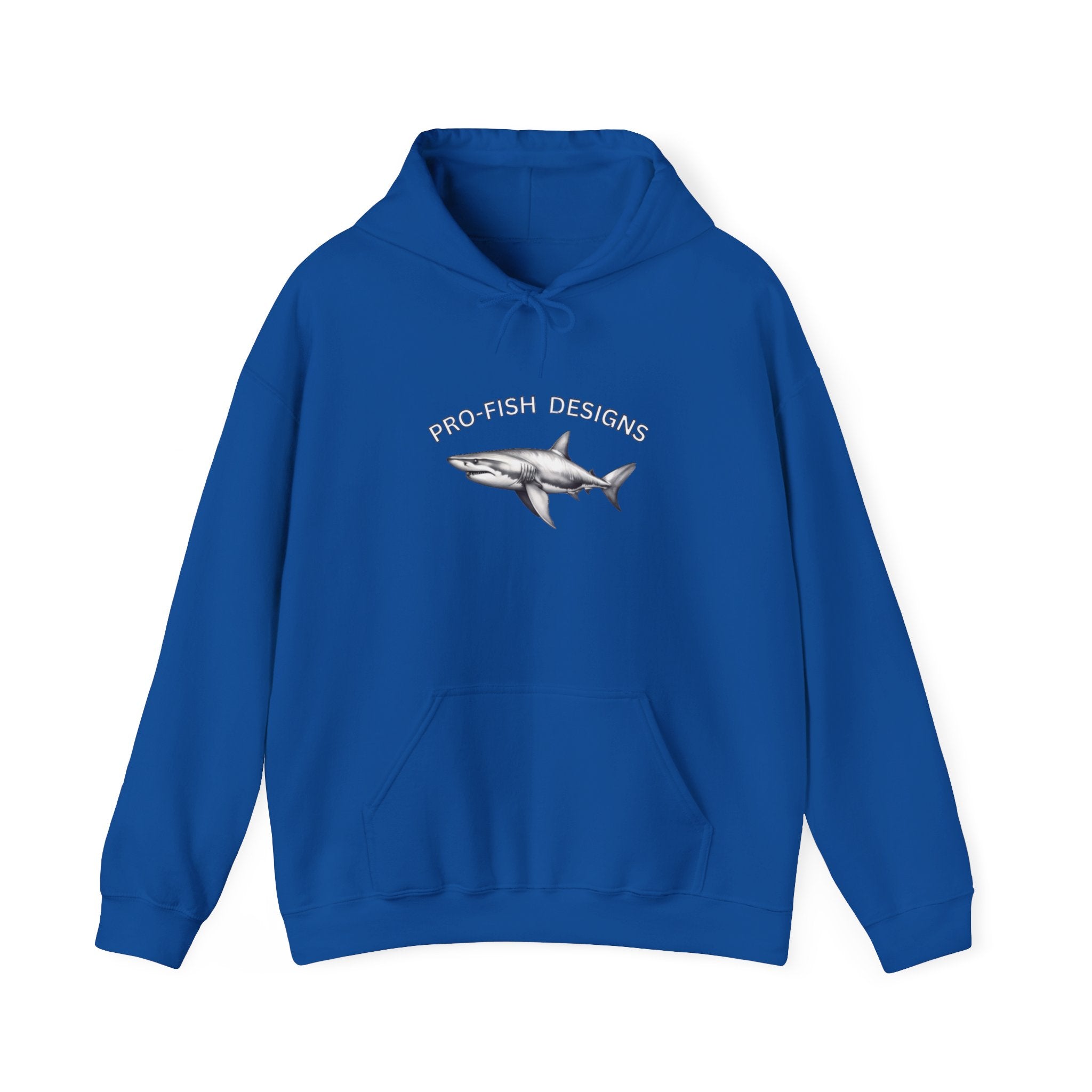 Shark & Cards Hoodie — Pro-Fish Designs “Gamble Everyday” Graphic Hooded Sweatshirt