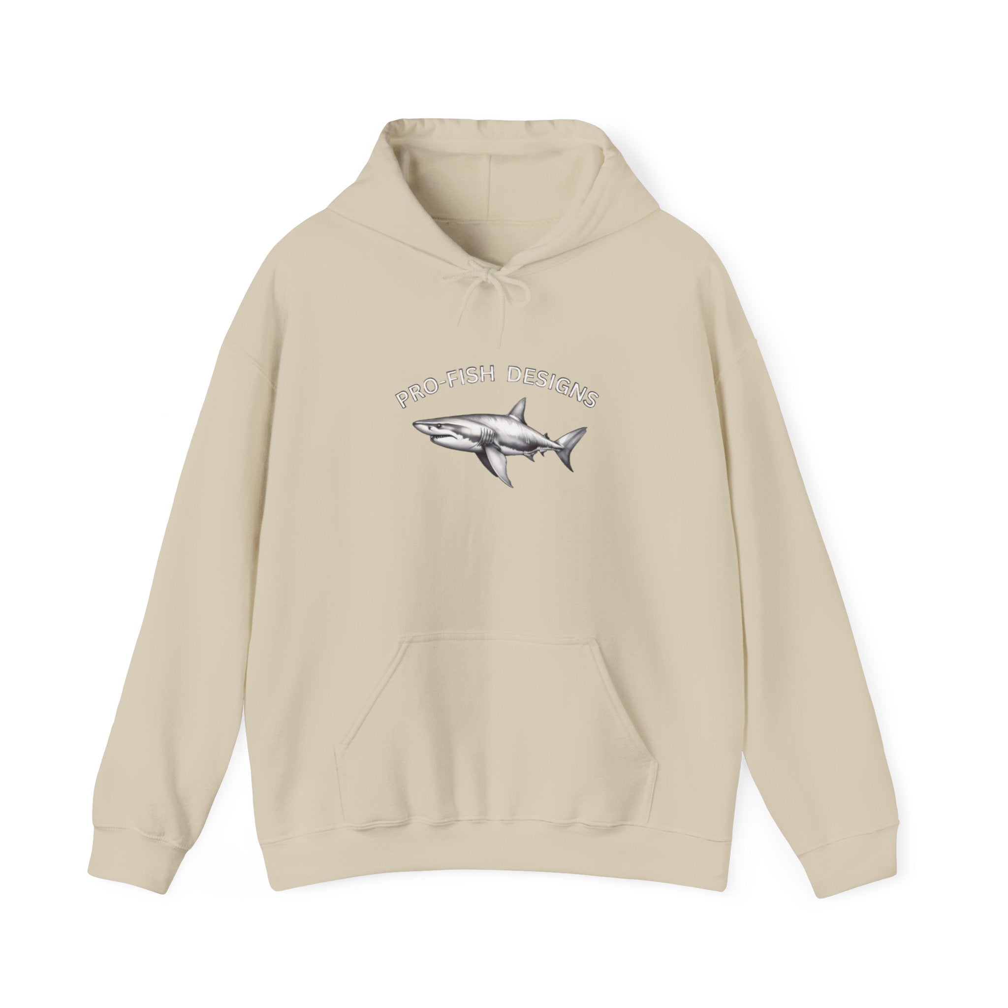 Shark & Cards Hoodie — Pro-Fish Designs “Gamble Everyday” Graphic Hooded Sweatshirt