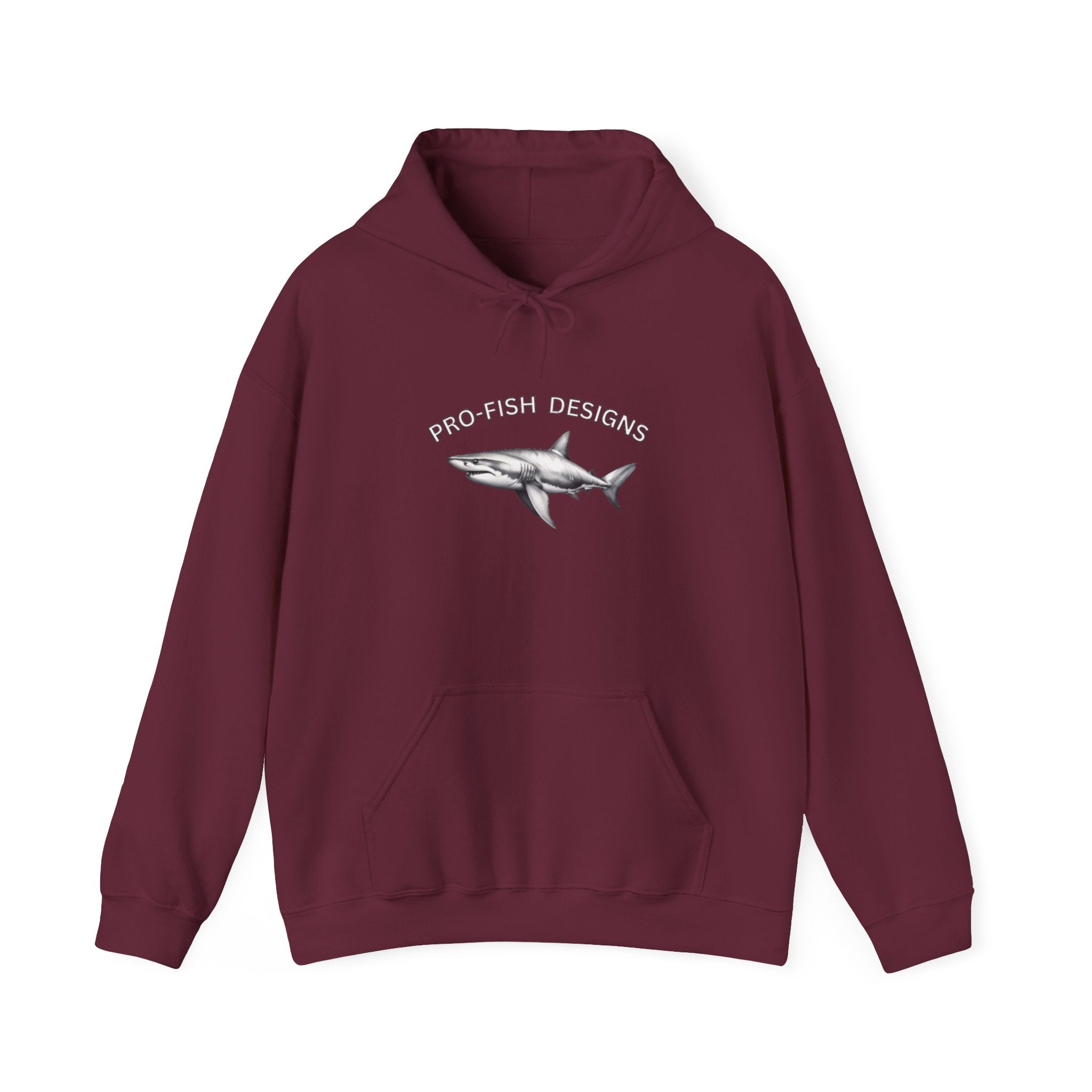 Shark & Cards Hoodie — Pro-Fish Designs “Gamble Everyday” Graphic Hooded Sweatshirt