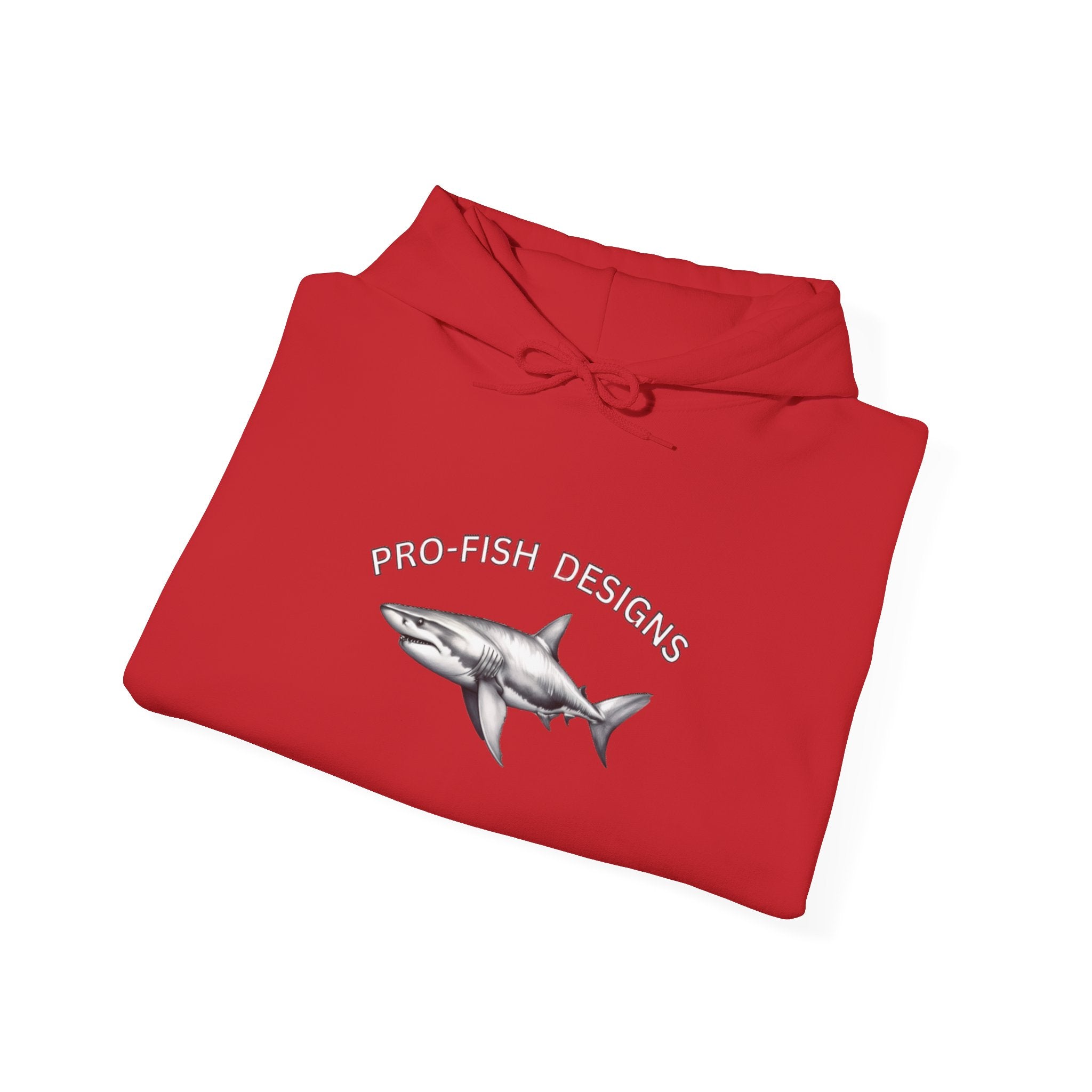 Shark & Cards Hoodie — Pro-Fish Designs “Gamble Everyday” Graphic Hooded Sweatshirt