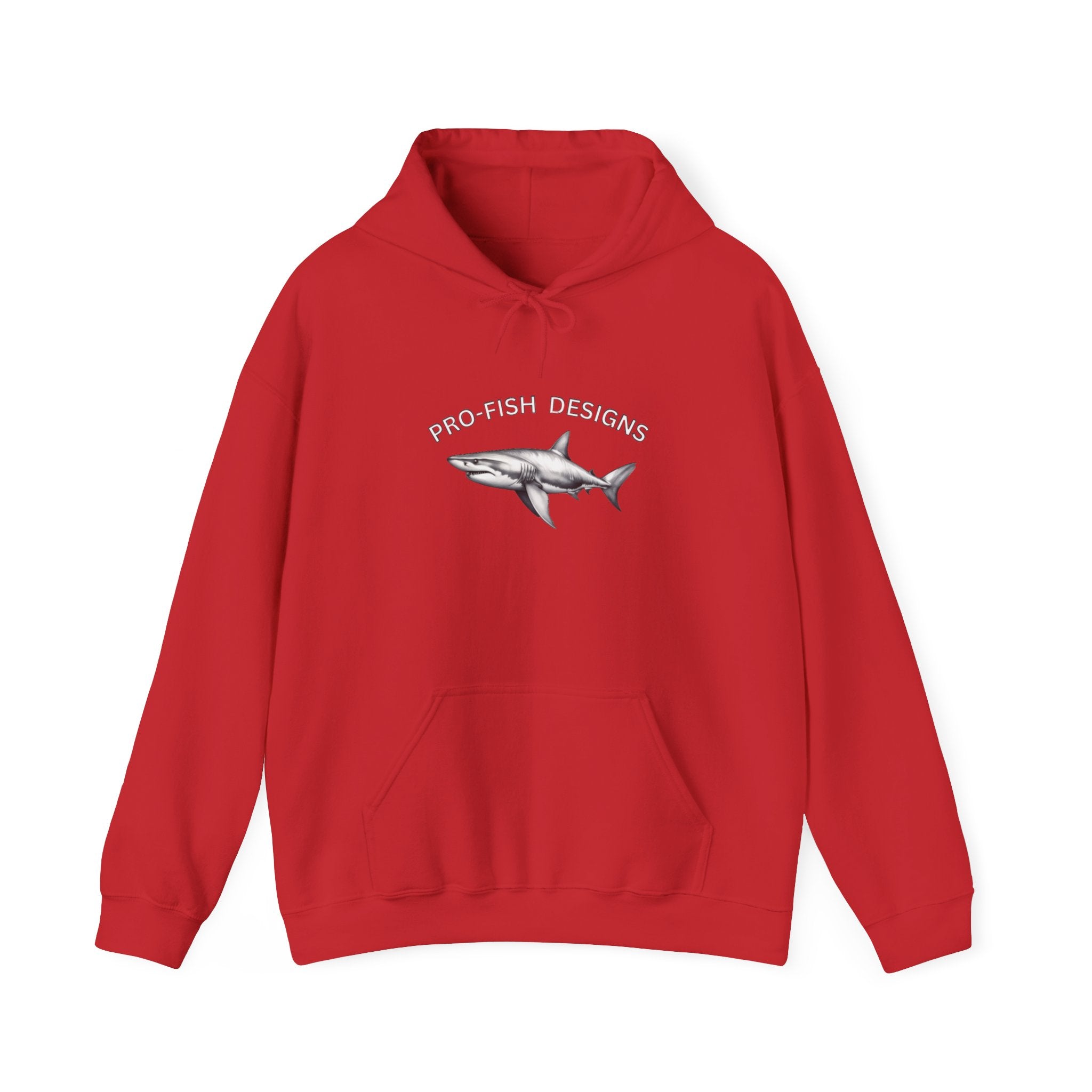 Shark & Cards Hoodie — Pro-Fish Designs “Gamble Everyday” Graphic Hooded Sweatshirt