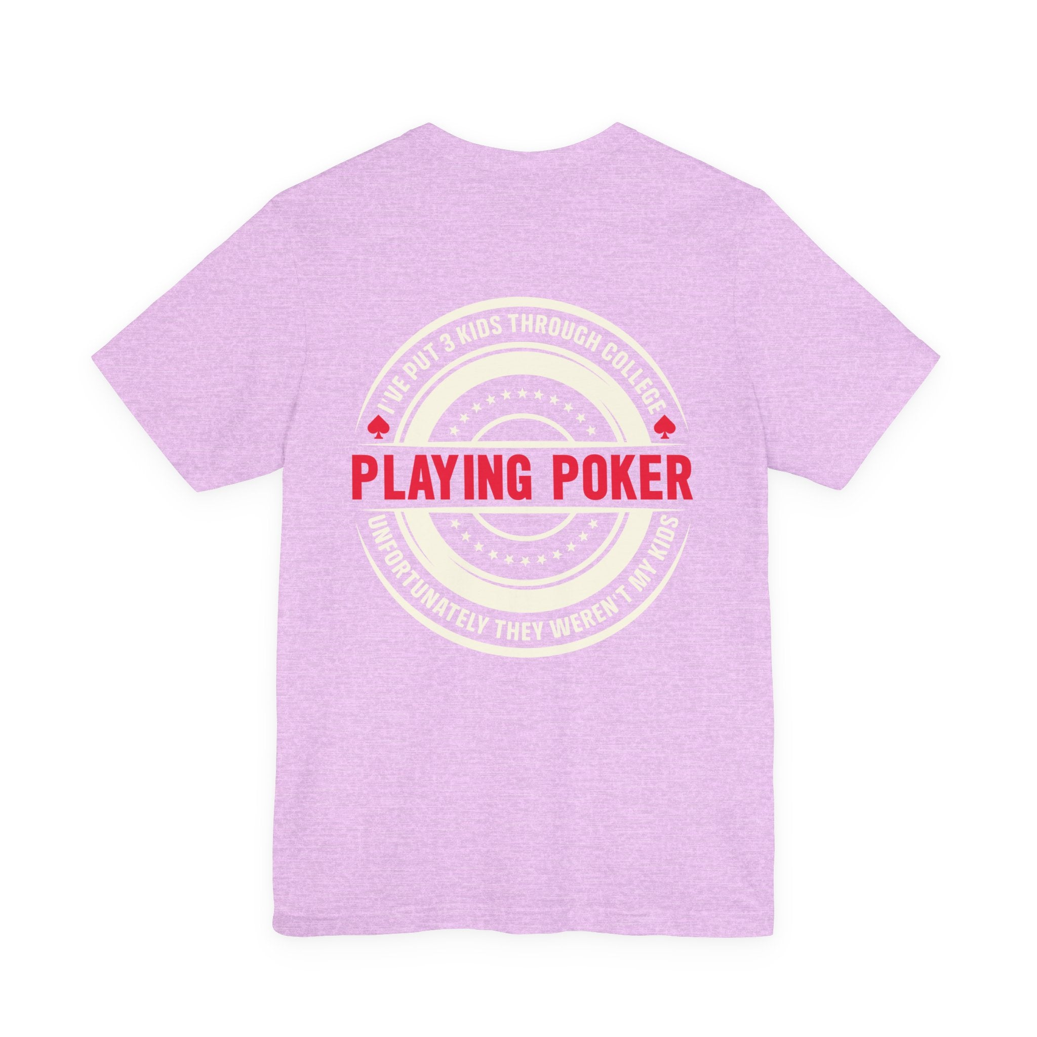 Funny Poker Addiction Quote T-Shirt — Poker Addict Tee