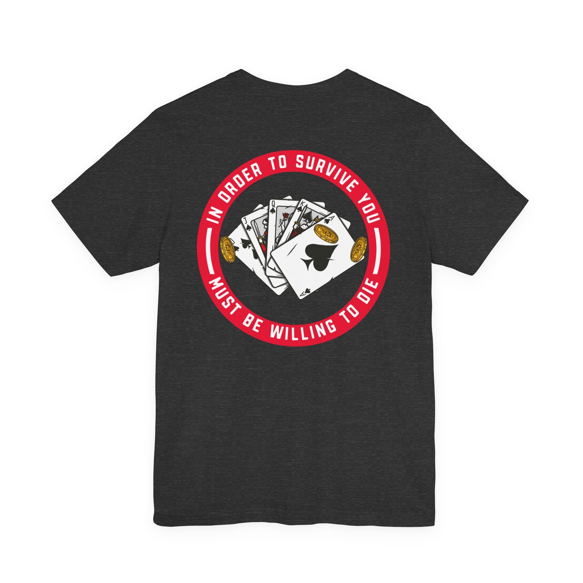 'tournament poker truth' Graphic Poker Shirt