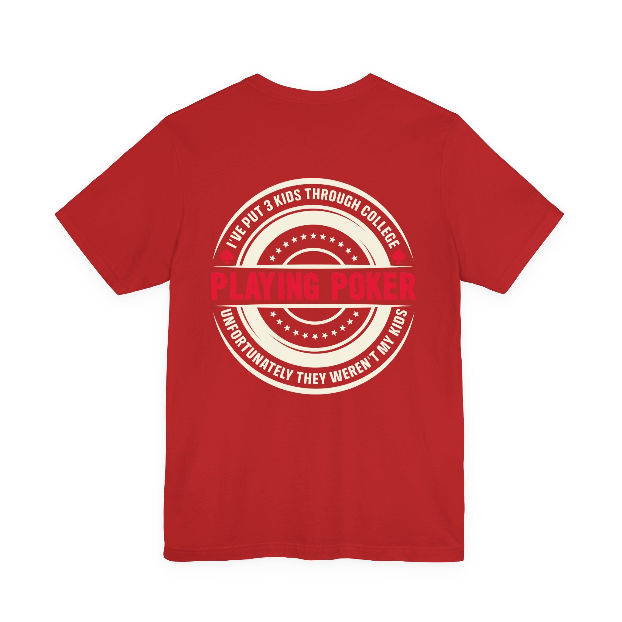 Funny Poker Addiction Quote T-Shirt — Poker Addict Tee