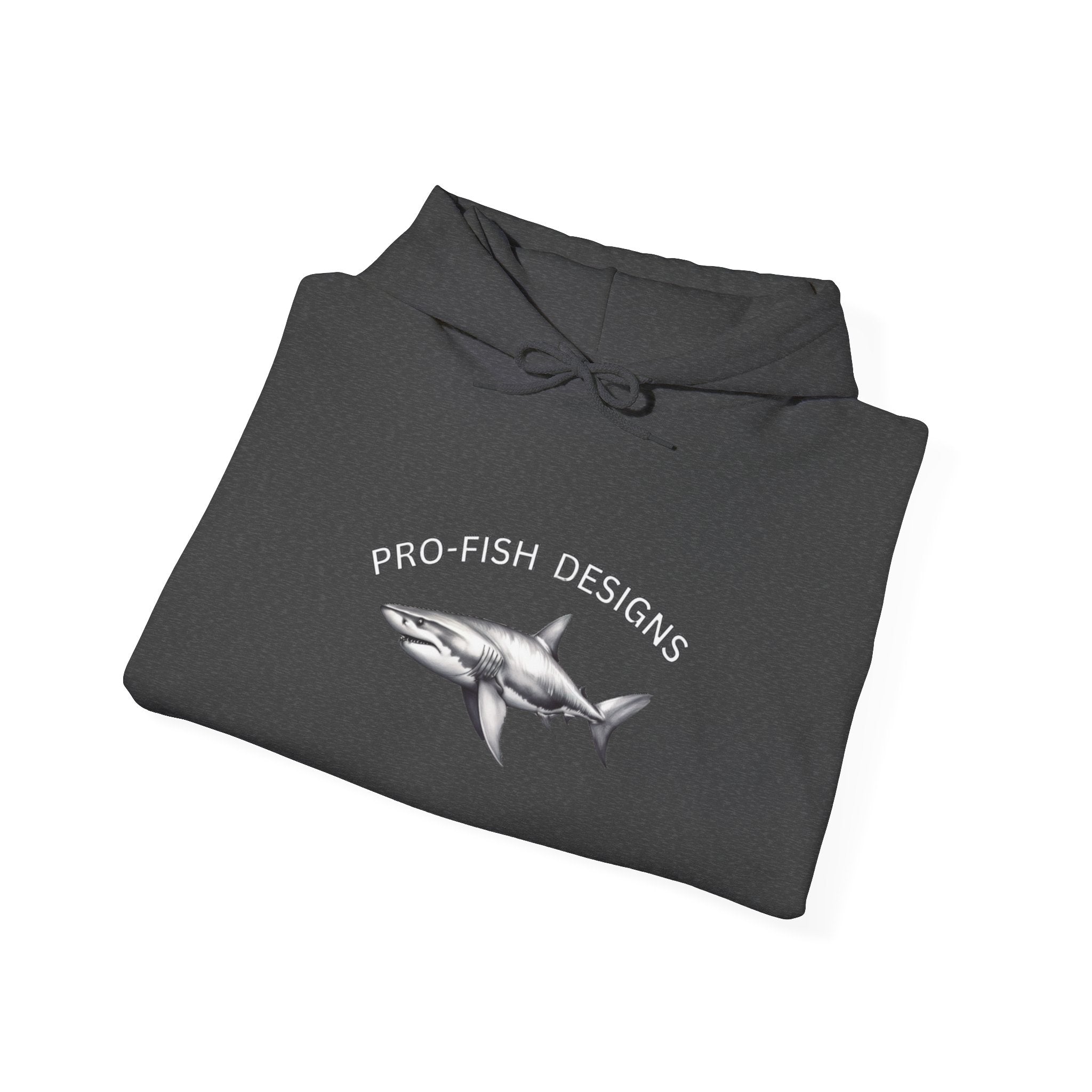 Shark & Cards Hoodie — Pro-Fish Designs “Gamble Everyday” Graphic Hooded Sweatshirt