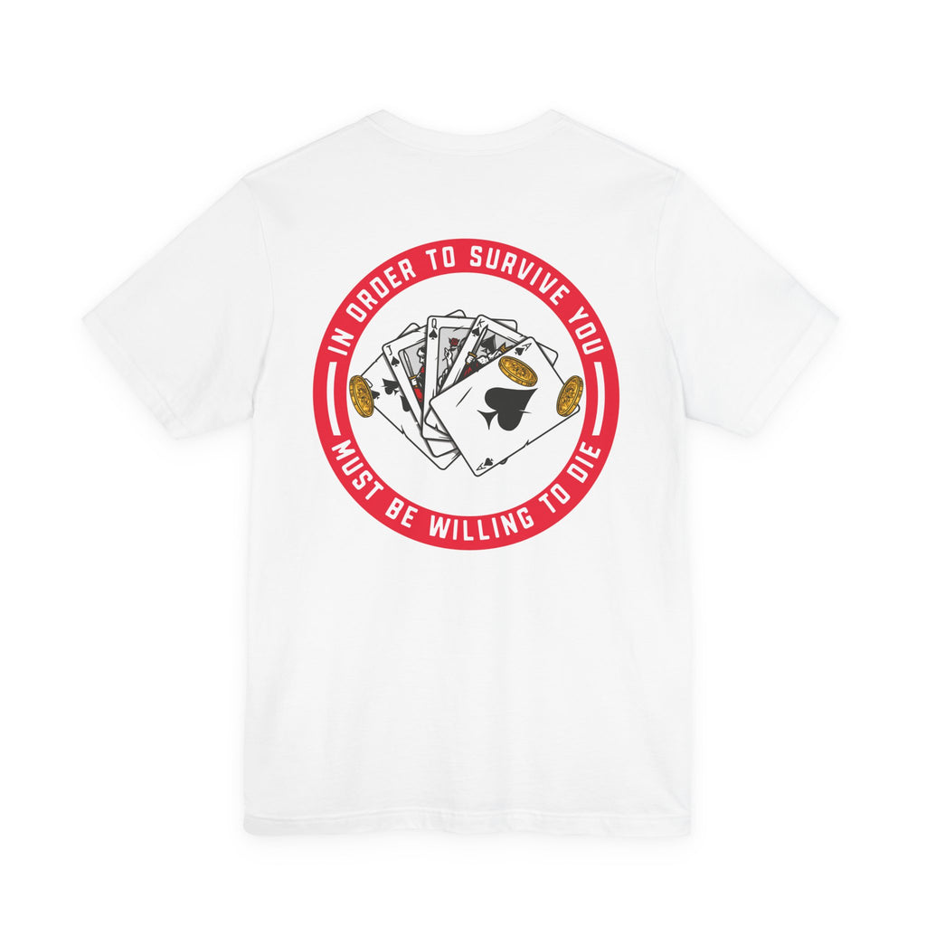 'tournament poker truth' Graphic Poker Shirt