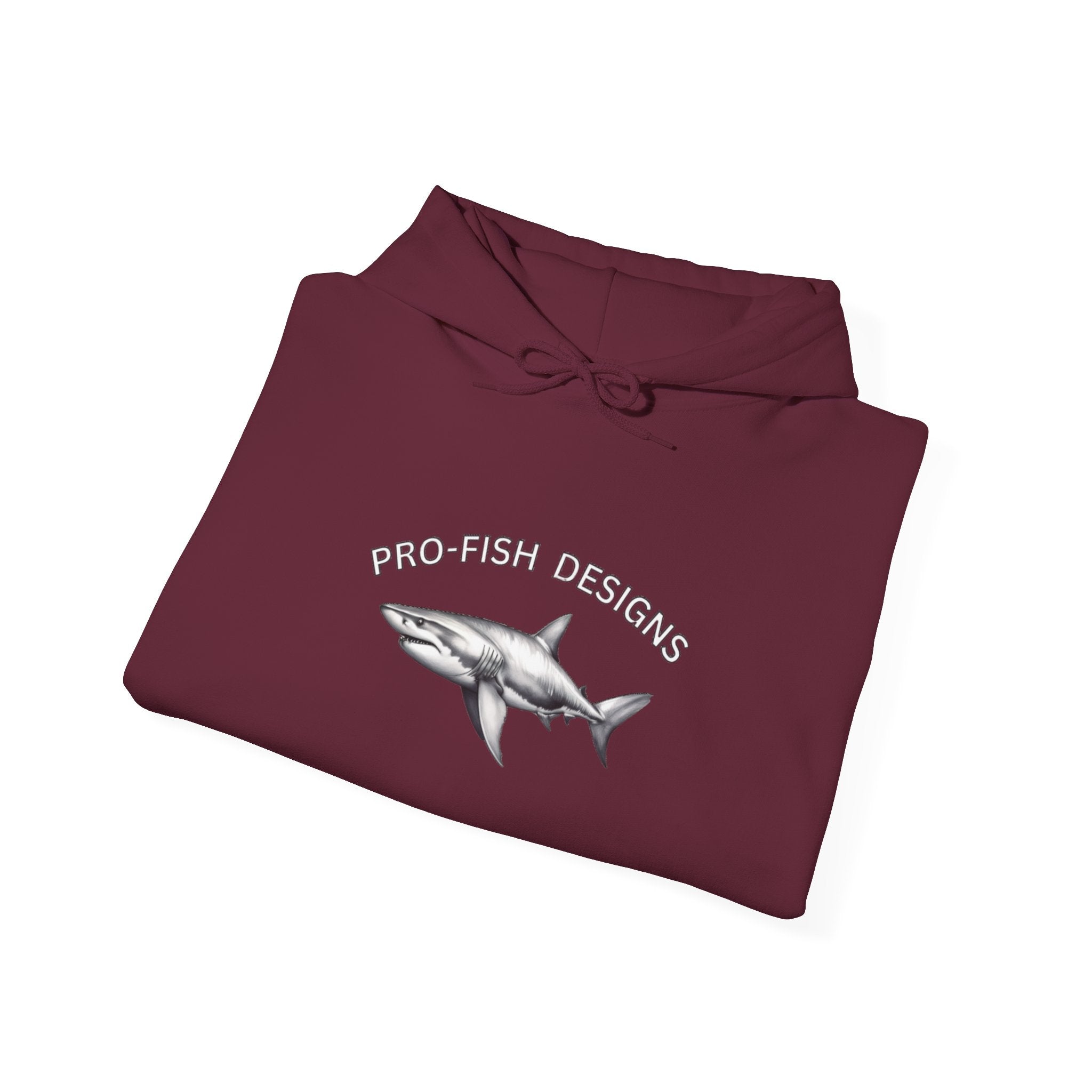 Shark & Cards Hoodie — Pro-Fish Designs “Gamble Everyday” Graphic Hooded Sweatshirt