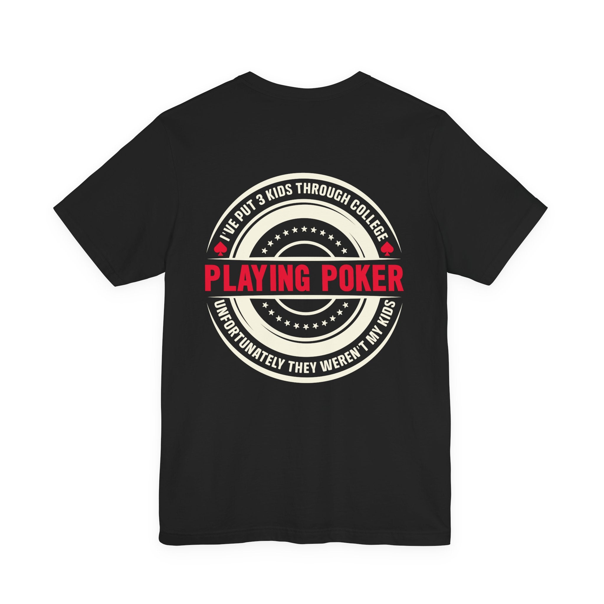Funny Poker Addiction Quote T-Shirt — Poker Addict Tee