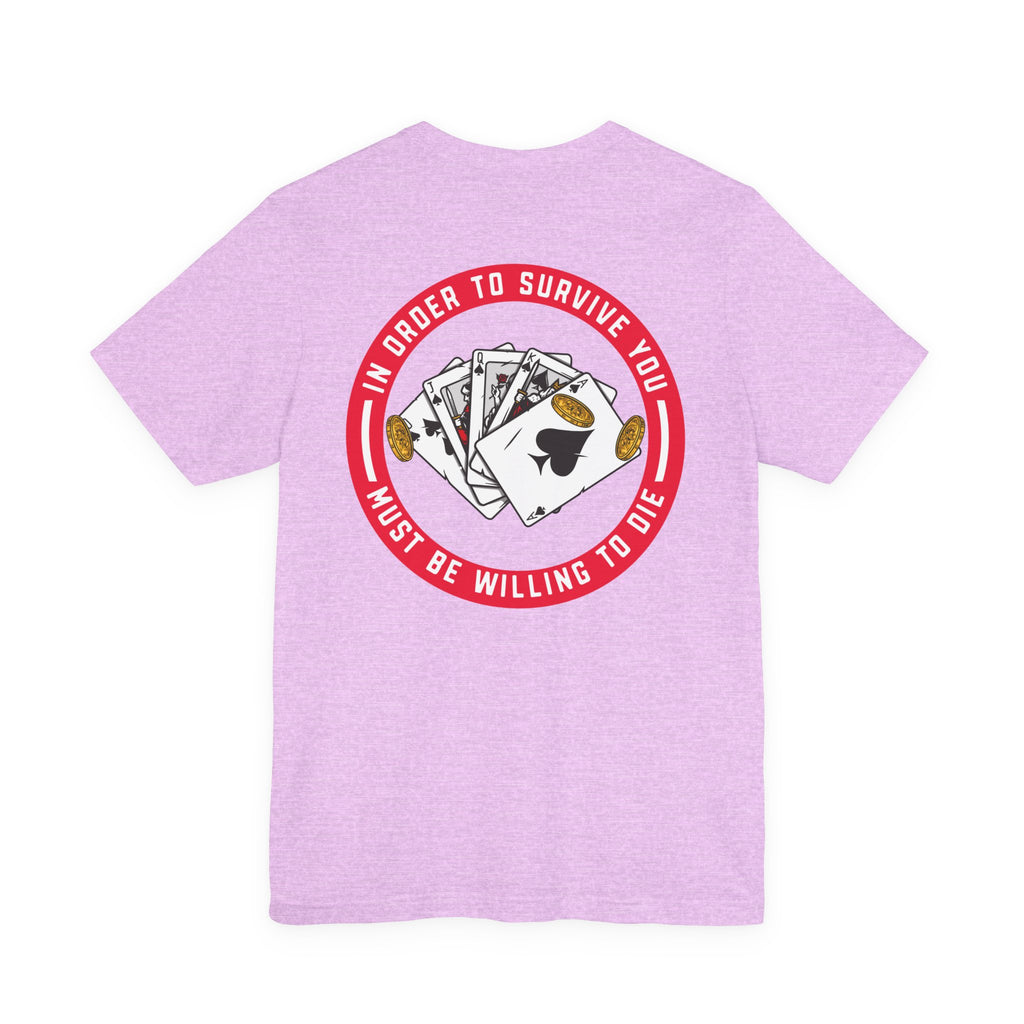 'tournament poker truth' Graphic Poker Shirt