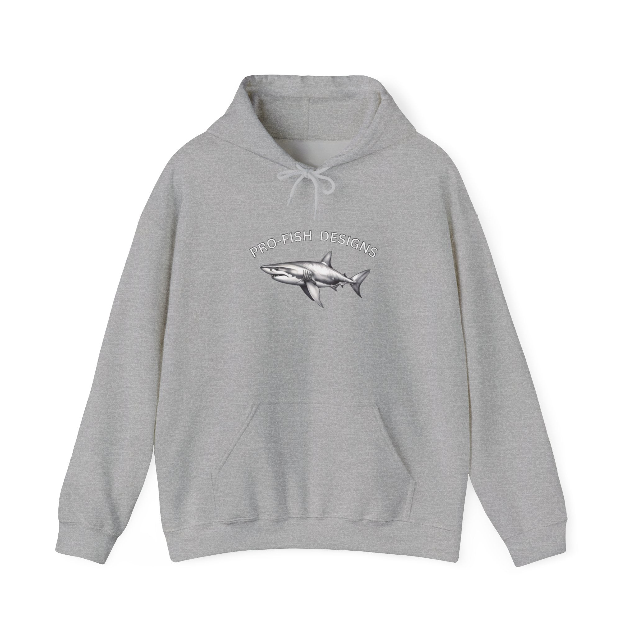 Shark & Cards Hoodie — Pro-Fish Designs “Gamble Everyday” Graphic Hooded Sweatshirt