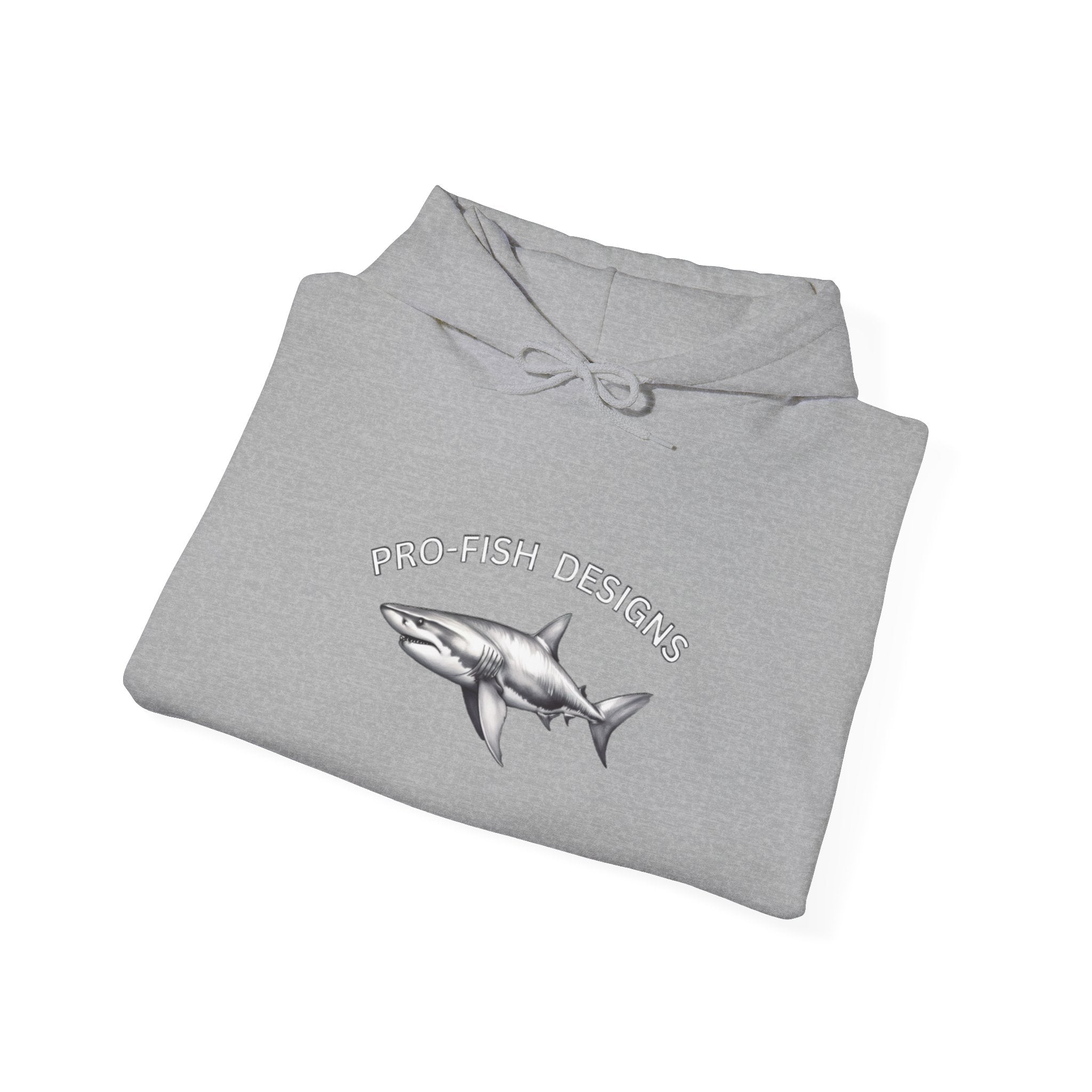 Shark & Cards Hoodie — Pro-Fish Designs “Gamble Everyday” Graphic Hooded Sweatshirt