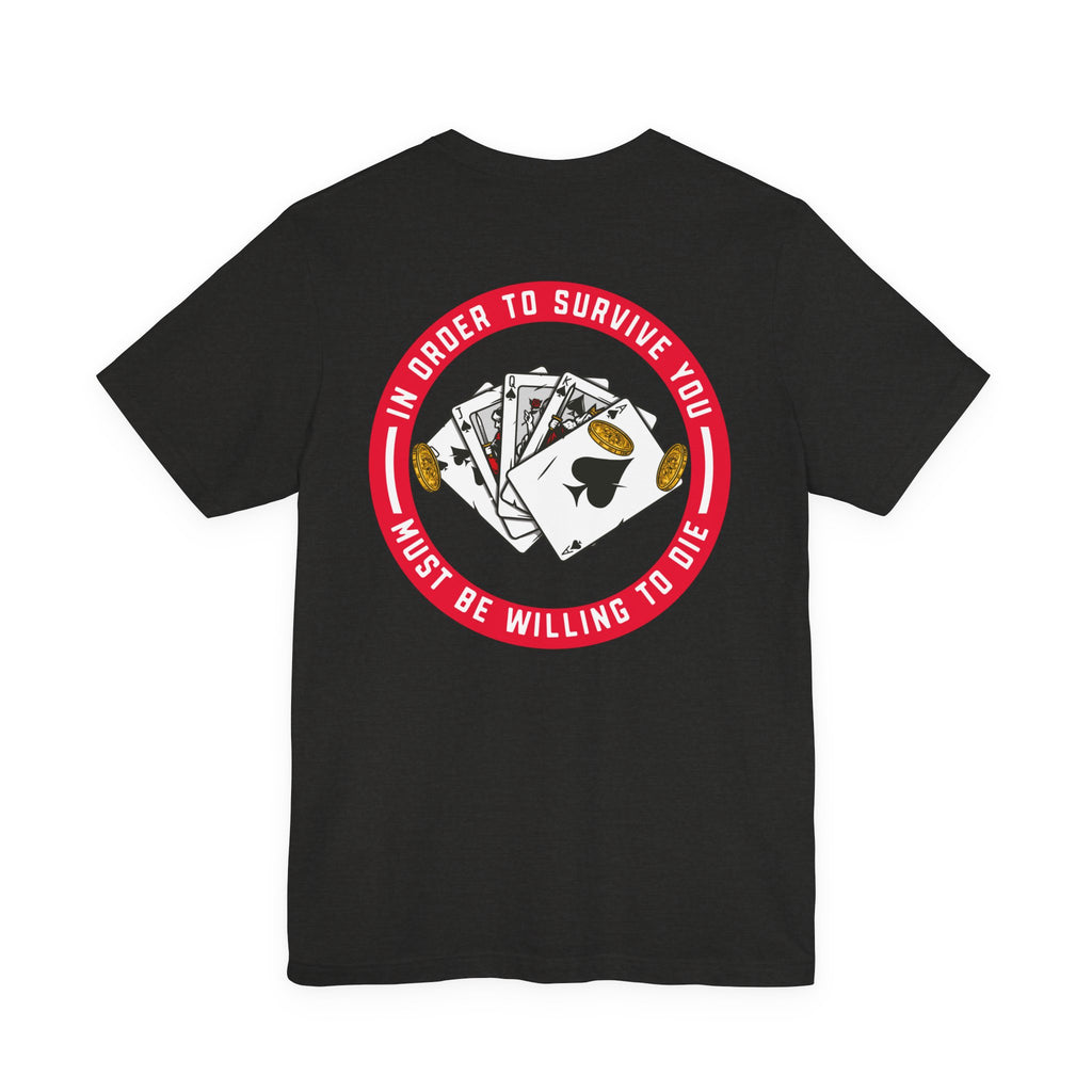 'tournament poker truth' Graphic Poker Shirt