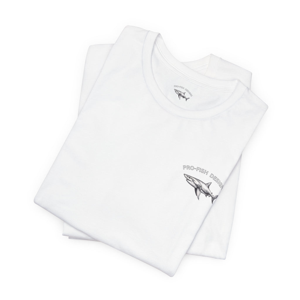 "luck favors the backbone not the wishbone" funny texas holdem T‑Shirt