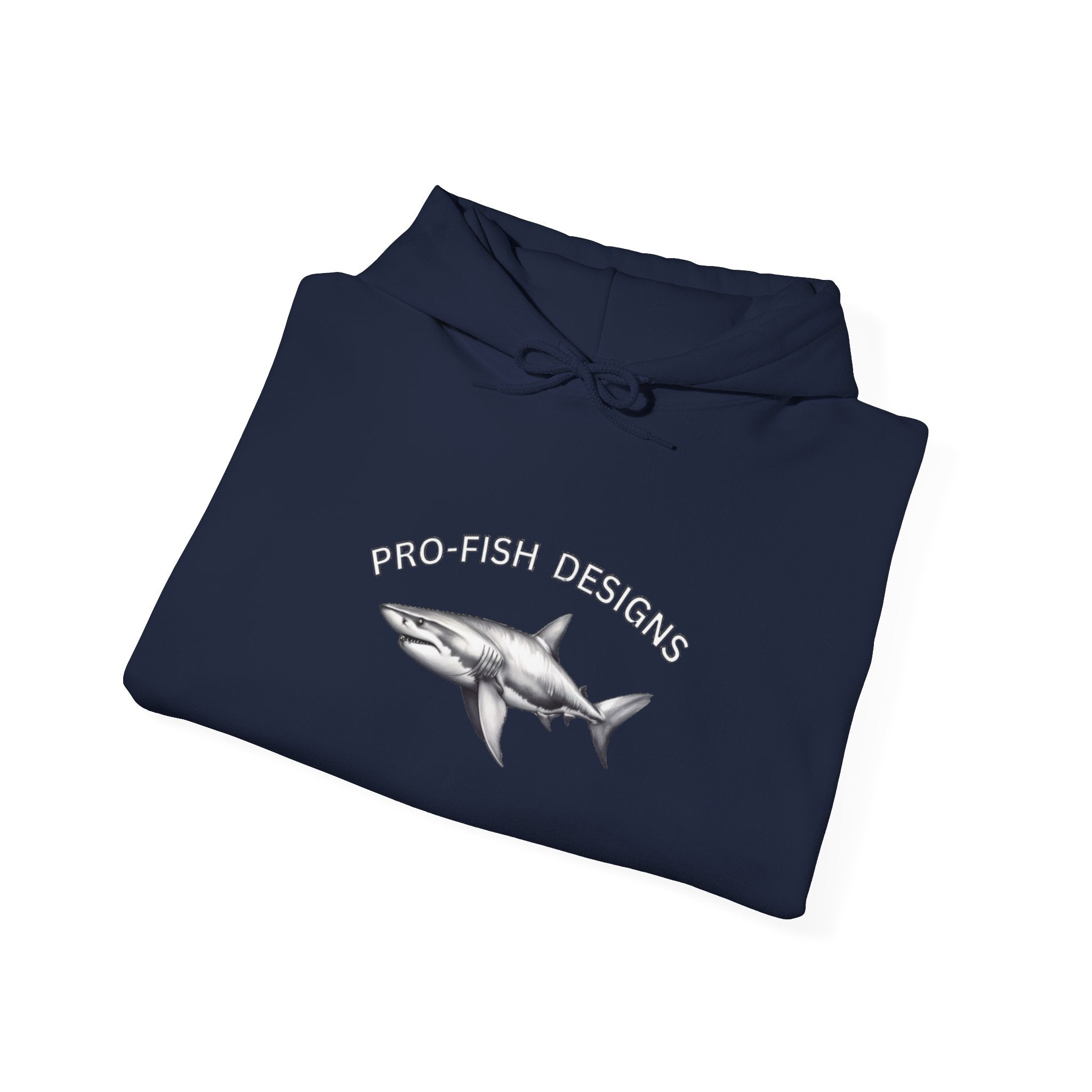 Shark & Cards Hoodie — Pro-Fish Designs “Gamble Everyday” Graphic Hooded Sweatshirt